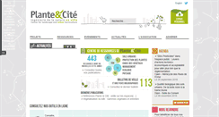 Desktop Screenshot of plante-et-cite.fr